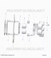 FREIN AVANT CALIPER