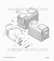 ELECTRICITE, BATTERY WITH CABLES, BCB