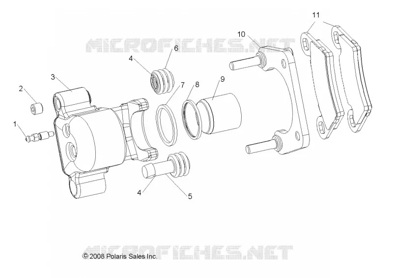 BRAKES, ETRIER DE FREIN ARRIERE