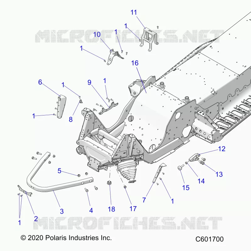 CHASSIS, FRONT ASM.