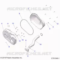 SYSTÃˆME DE TRANSMISSION, CLUTCH COVER AND DUCTING