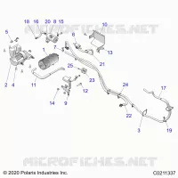 SYSTÃˆME D'ALIMENTATION, FUEL TANK, EVAP