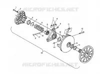 EMBRAYAGE DE TRANSMISSION XCF 0981643 (4942774277B013)