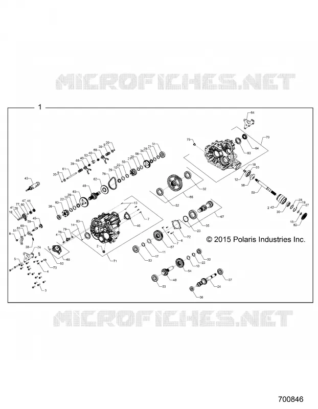 DRIVE TRAIN, PONT PRINCIPAL INTERNALS