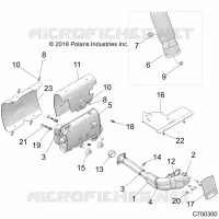 ENGINE, ECHAPPEMENT