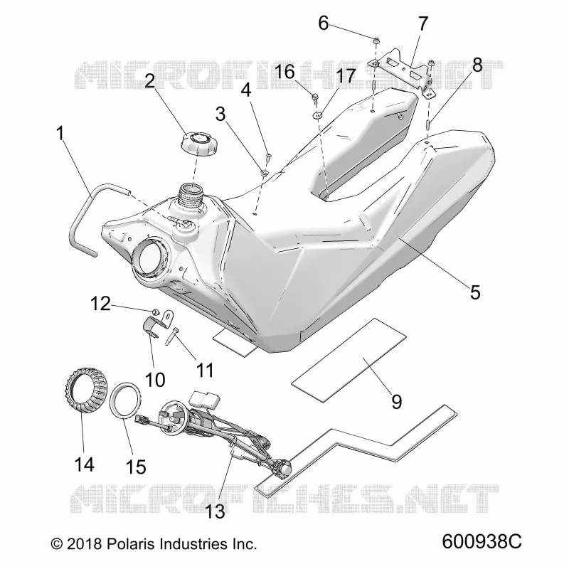SYSTÃˆME D'ALIMENTATION, FUEL TANK ASM.