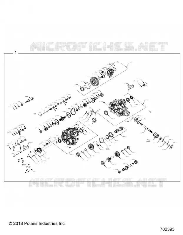 DRIVE TRAIN, PONT PRINCIPAL INTERNALS
