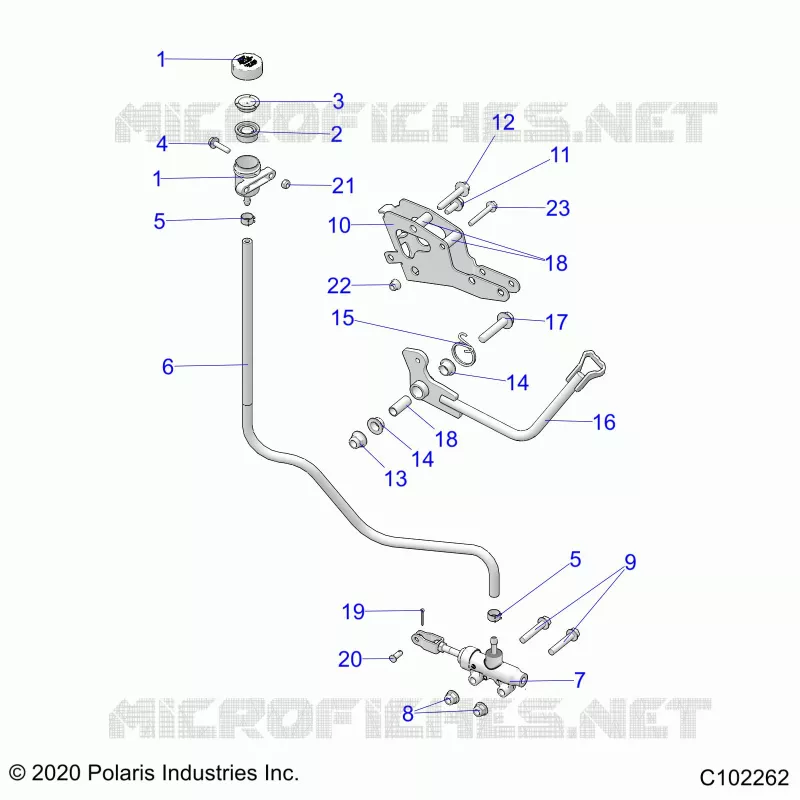 BRAKES, BRAKE PEDAL AND MAITRE CYLINDRE