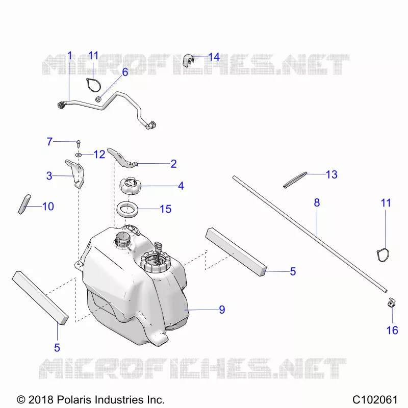 SYSTÃˆME D'ALIMENTATION, FUEL TANK ASM.