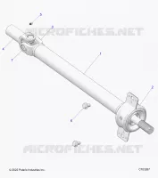 SYSTÃˆME DE TRANSMISSION, PROP SHAFT,MID, BEARING