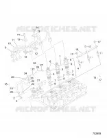 MOTEUR, NOZZLE HOLDER AND GLOW PLUG