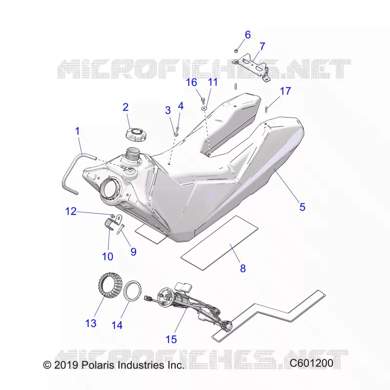 SYSTÃˆME D'ALIMENTATION, FUEL TANK ASM.