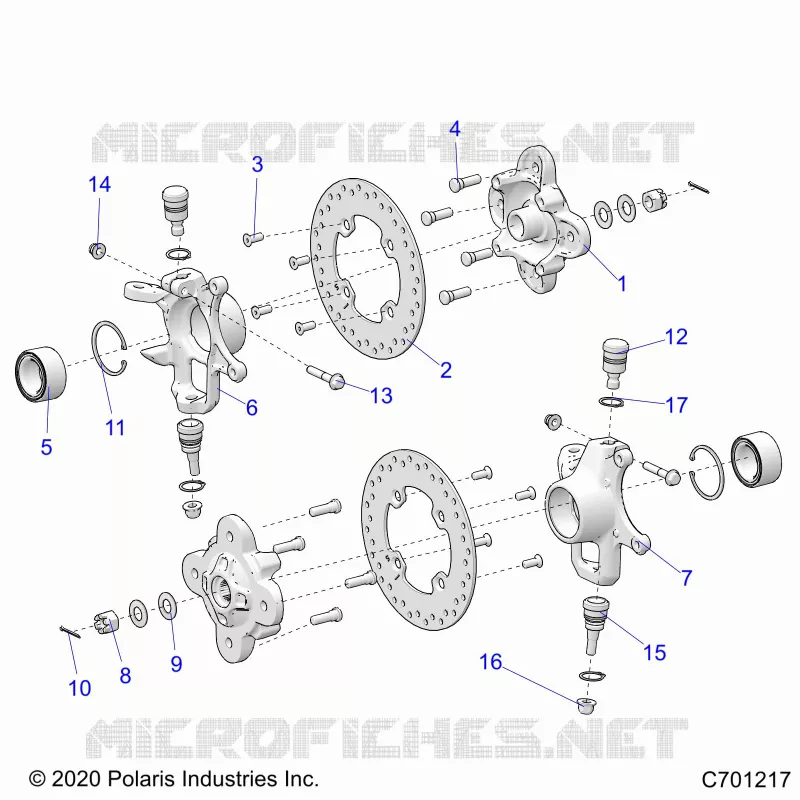 SUSPENSION AVANT HUB