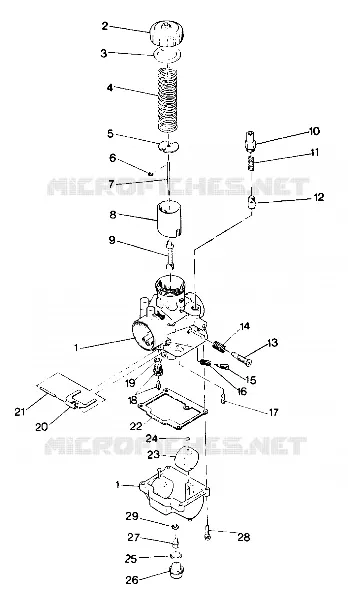 CARBURATEUR SUPERTRAK (4919291929032A)