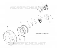 ROUES, REAR TIRE AND BRAKE DISC