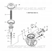 MOTEUR, CARBURATEUR, UPPER