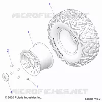 ROUES, REAR