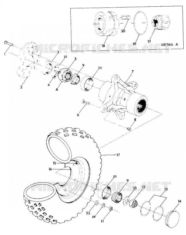 ROUE AVANT ASSEMBLY 4X4-UPDATED 4/89 (49173717370021)