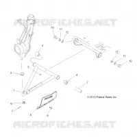 SUSPENSION, A-ARM and SUPPORT MOUNTING