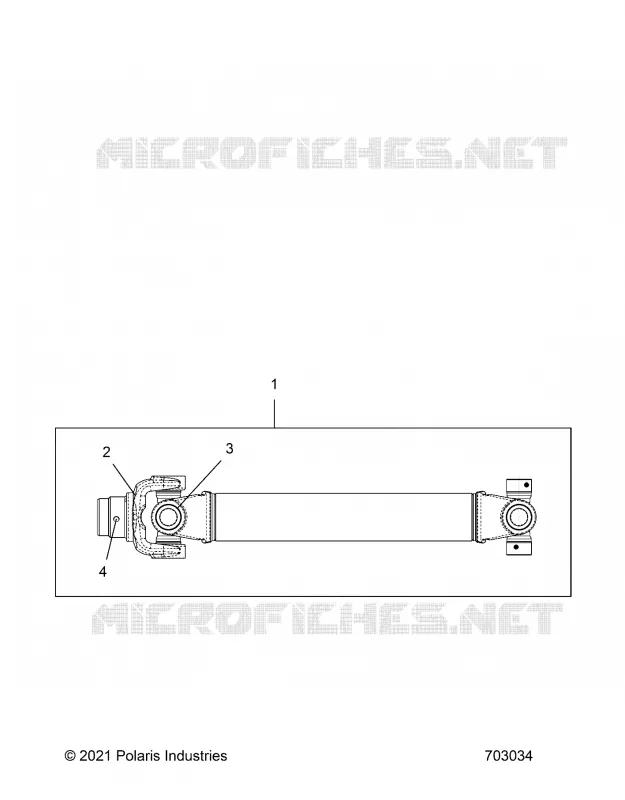 SYSTÃˆME DE TRANSMISSION, PROP SHAFT,REAR
