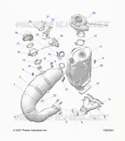 ENGINE, ECHAPPEMENT AND TURBO ASM.