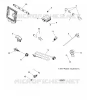BOUTONS, SENSORS, ECU AND CONTROL MODULES