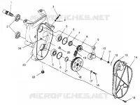 CARTER DE CHAINEE 600 XCR SP 0965677 AND EUROPEAN 600 XCR SP E965677 (4932063206B009)