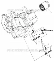 FILTRE A HUILE SPORTSMAN 500 W969244 (4936093609D008)