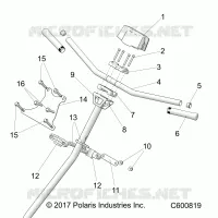 DIRECTION, H-BAR, DIRECTION POST, GRIPS