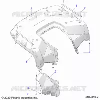 CARROSSERIE ARRIERE CAB