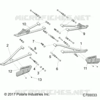 SUSPENSION AVANT CONTROL ARMS