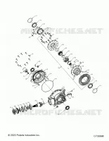 SYSTÃˆME DE TRANSMISSION, REAR GEARCASE INTERNALS