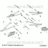 SUSPENSION AVANT CONTROL ARMS