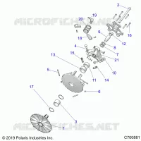 SYSTÃˆME DE TRANSMISSION, PRIMARY CLUTCH