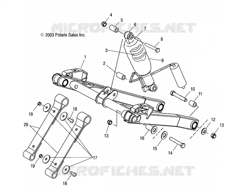 BRAS DE SUSPENSION AVANT