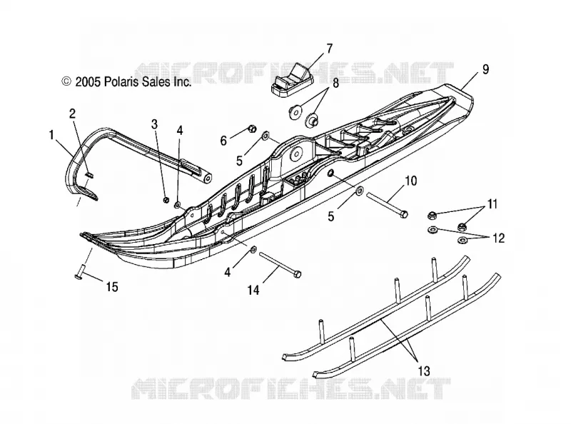 SKI ASSEMBLY (M-10)