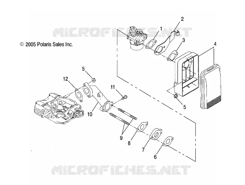 MOTEUR, AIR INTAKE SYSTEM