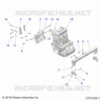 MOTEUR, MOUNTING & LONG BLOCK