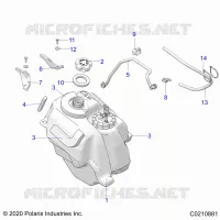 SYSTÃˆME D'ALIMENTATION, FUEL TANK ASM.
