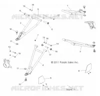 SUSPENSION AVANT CONTROL ARMS
