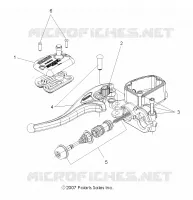 FREIN AVANT FREIN LEVER and MAITRE CYLINDRE