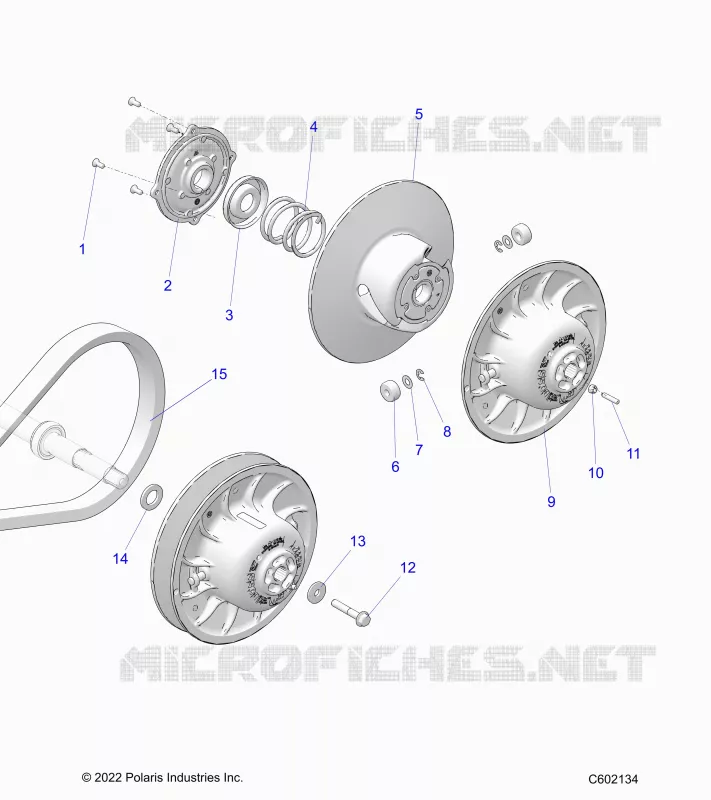 SYSTÃˆME DE TRANSMISSION, CLUTCH, SECONDARY
