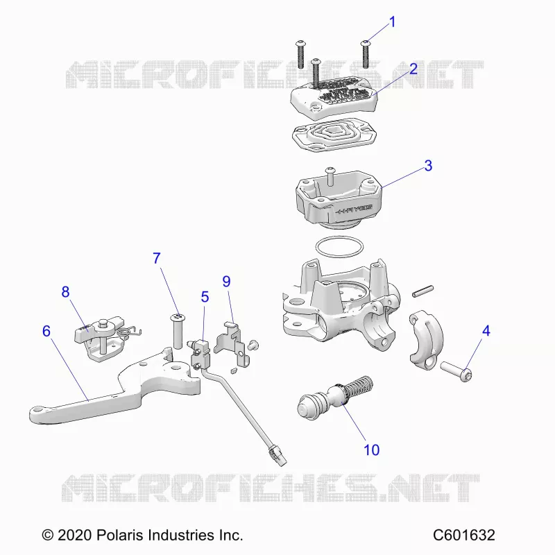BRAKES, MAITRE CYLINDRE ASM.