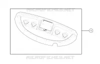 TABLEAU DE BORD SUPERIEUR RHD