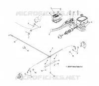 INSTRUMENTS/MAITRE CYLINDRE, LH AND FREIN LINE