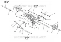 BRAS DE SUSPENSION AVANT TRAIL / 0930761 AND  TRAIL DELUXE / 0930243 (4923222322023A)