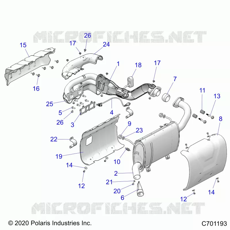 ENGINE, ECHAPPEMENT