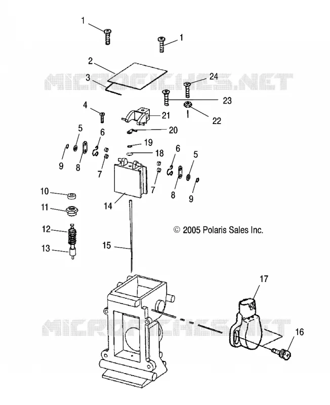 MOTEUR, CARBURATEUR, UPPER
