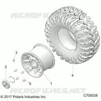 ROUES, REAR