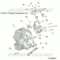 ENGINE, PRISE D'AIR MANIFOLD